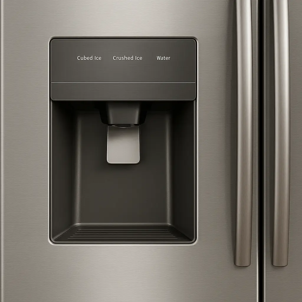 Kühlschrank mit Wasserspender