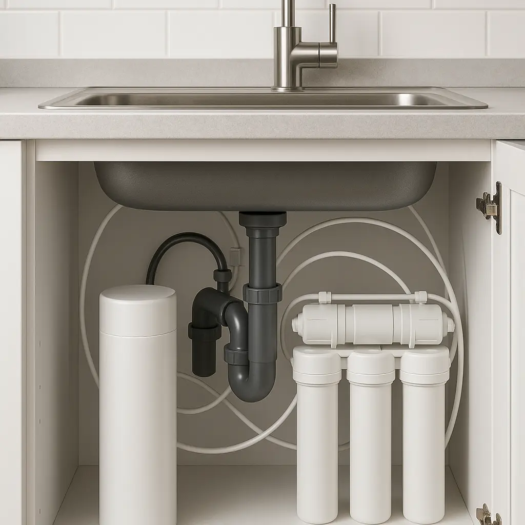 Umkehrosmose unter der Spüle